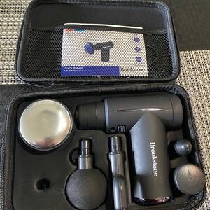 Brookstone Black Travel Case